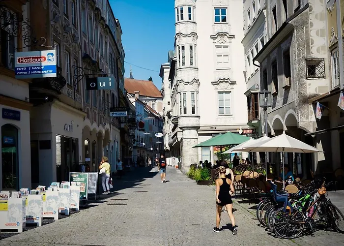 Steyr Zentrales Garten Apartment 2 Schlafzi Mit Carport Ruhig Und Schnelles Internet Lägenhet
